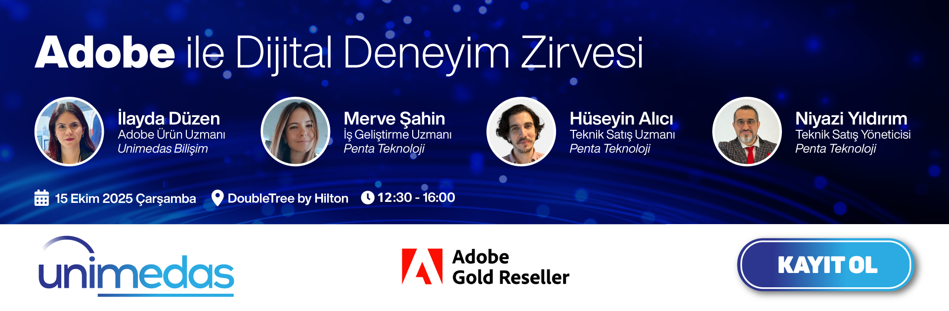 Adobe ile Dijital Deneyim Zirvesi Etkinliğine Davetlisiniz!